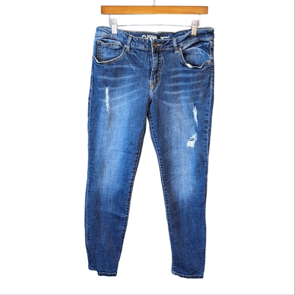 Warehouse One Distressed Boyfriend Denim Size 30/reg - Picture 1 of 8